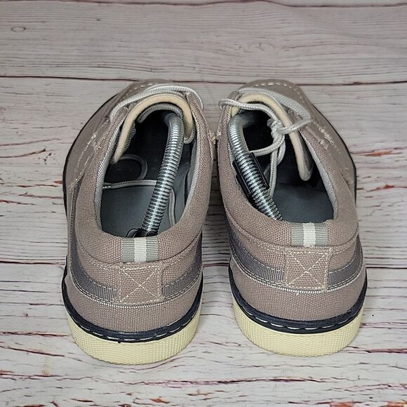 IZOD OASIS Men's Linen Taupe Casual Shoes Size 11 - Picture 7 of 9